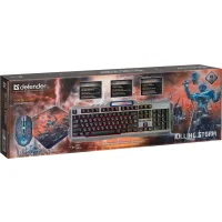 Комплект клавиатура + мышь с ковриком Defender Killing Storm MKP-013L RU фото 7